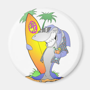 Surf Shark Magneet