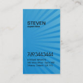 Surf Silhouette Visitekaartjes (Achterkant)