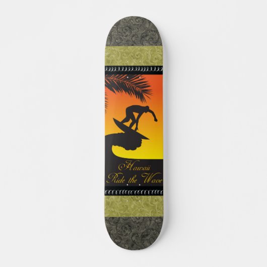Surf : Skateboard Hawaii (Devant)