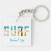 Surf Sleutelhanger (Achterkant)