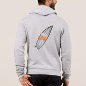 surf soul hoodie (Achterkant)