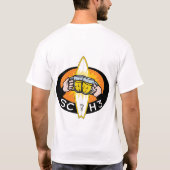 Surf Stad H3 Mannen Shirt (Achterkant)