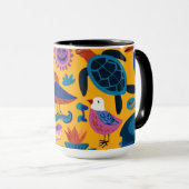 Surf & Sun Combo Mug Gift Mok (Voorkant rechts)