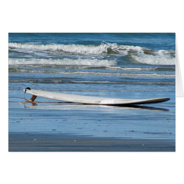 Surf sur la plage (Devant horizontal)