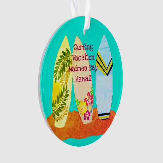 Surf Surf Surf Vacation Keepsaké (devant)