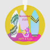 Surf Surf Surf Vacation Keepsaké (dos)