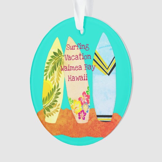 Surf Surf Surf Vacation Keepsaké (devant)