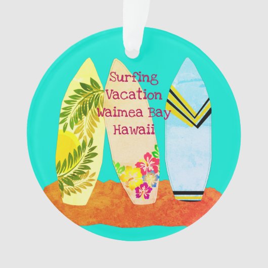 Surf Surf Surf Vacation Keepsaké (devant)