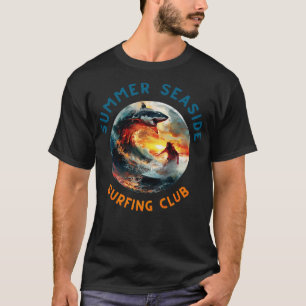 Surf surf Vagues estivales Mer No2 TShirt