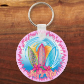 Surf - Surfer Girl Sleutelhanger (Voorkant)