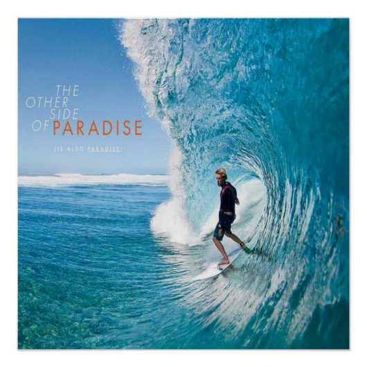 Surf Surfred Perfect Poster (Voorkant)