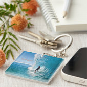 Surf Surfred Sleutelhanger (Voorkant Rechts)