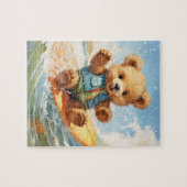 Surf Teddy Bear Puzzle : Adventure Puzzle (Horizontal)