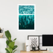Surf Triptiek Kunstprints Scandi Oceaan Strand Poster (Thuiskantoor)