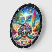Surf Turtle Beach Welcome Horloge (Angle)