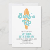 Surf - Uitnodiging om strandstralen open te breken (Voorkant)