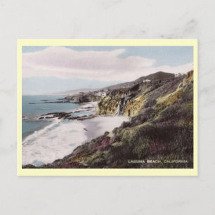 Surf Uitzicht, Laguna Beach, California Briefkaart