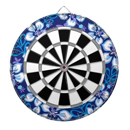 SURF van oerwoud (BLUE COMBO) Dartbord (Voorkant)