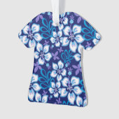 SURF van oerwoud (BLUE COMBO) Ornament (voorkant)