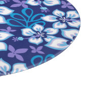 SURF van oerwoud (BLUE COMBO) Snijplank (Hoek)