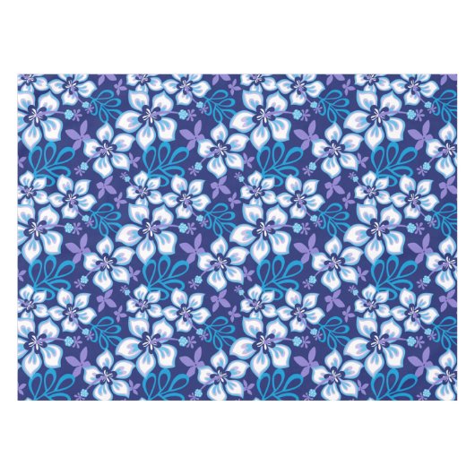 SURF van oerwoud (BLUE COMBO) Tafelkleed (Voorkant (Horizontaal))