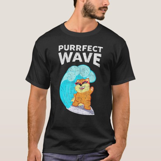 Surf van spoelwol t-shirt (Voorkant)
