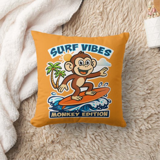 Surf vibes - monkey edition kussen (Deken)