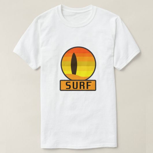 Surf Vibes T-shirt (Design voorkant)