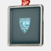 Surf Vilano Beach Florida Metalen Ornament (Links)