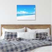 Surf Vist Canvas afdrukken (Insitu (Slaapkamer))