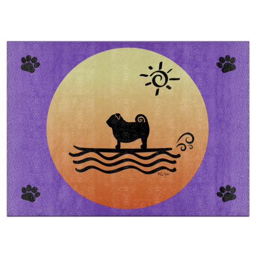 Surf voor insectendop snijplank (Voorkant)