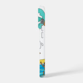 Surf & Waves – Cartoon Beach Gift Phone Case (Côté gauche)