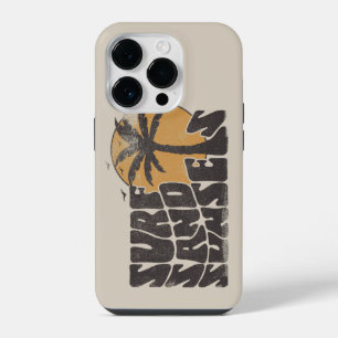 Surf Zand Zonsondergangen Beach Life Palm Tree iPhone 14 Plus Hoesje