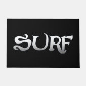 Surf zwart hormoon deurmat (Voorkant)