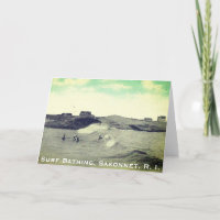 Surf zwemmen, Sakonnet - Little Compton, RI