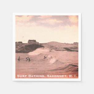 Surf zwemmen, Sakonnet - Little Compton, RI Servet