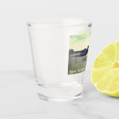 Surf zwemmen, Warren's Point Beach, Little Compton Shot Glas (Links)