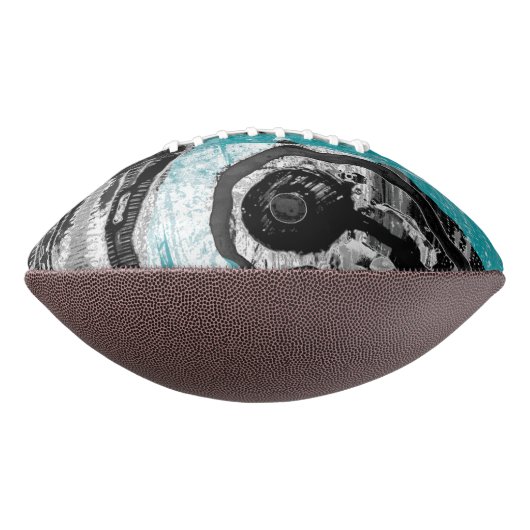 Surface Current – Abstract Flow & Structure Carbon American Football (Gedraaid 270)