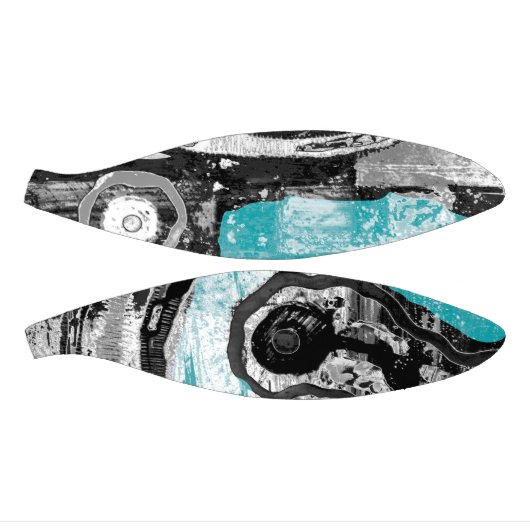 Surface Current – Abstract Flow & Structure Carbon Basketbal (Panelen)