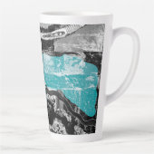 Surface Current – Abstract Flow & Structure Combo Latte Mok (Rechts)