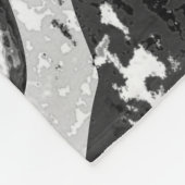 Surface Current – Abstract Flow & Structure Large Fleece Deken (Hoek)