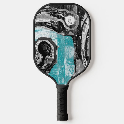 Surface Current – Abstract Flow & Structure Pickle Pickleball Paddle (Voorkant)