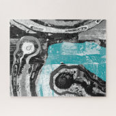 Surface Current – Abstract Flow & Structure Puzzle Legpuzzel (Horizontaal)