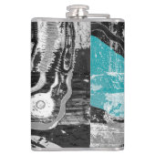 Surface Current – Abstract Flow & Structure Vinyl Heupfles (Achterkant)