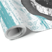 Surface Current – Abstract Flow & Structure Wrappi Cadeaupapier (Rol Hoek)