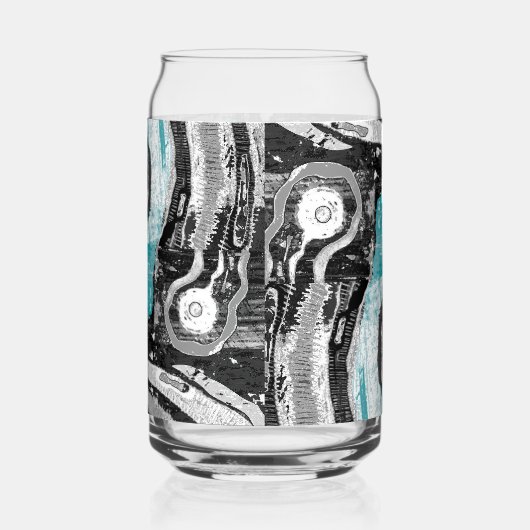 Surface Current – Flow & Structure Drinkware Set Blikvorm Glas (Rechts)