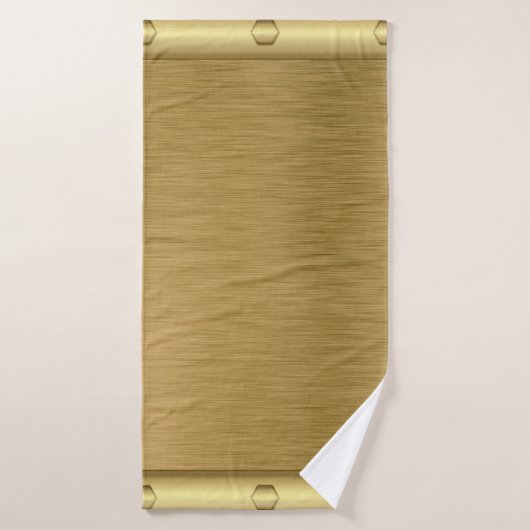 Surface d'or à texture métallique (Serviette de bain)