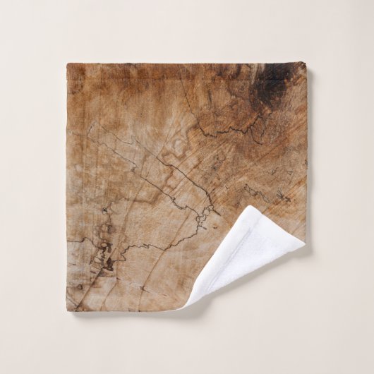 Surface en bois Brown et noir (Gant de toilette)