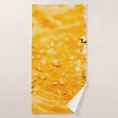 Surface propre liquide ondulée d'eau (Serviette de bain)