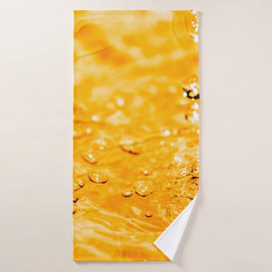 Surface propre liquide ondulée d'eau (Serviette de bain)